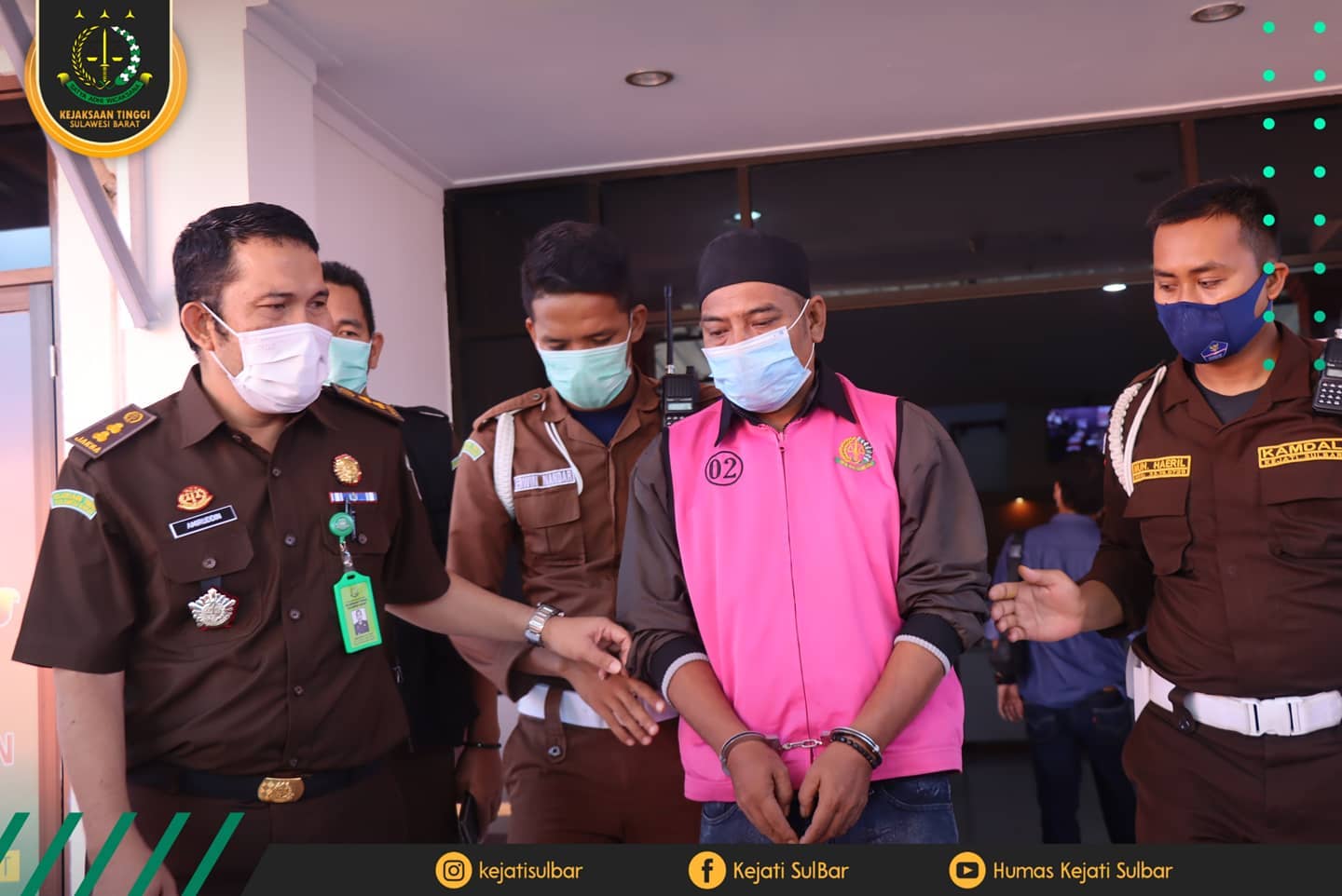 Kejati Sulbar Tangkap DPO 11 Tahun Kasus Korupsi BPD di Pasangkayu